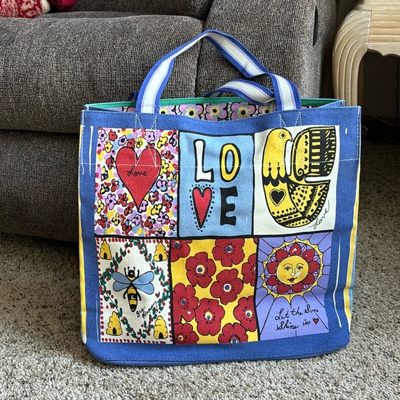 Brighton You Warm My Heart Tote - Picture 1 of 8